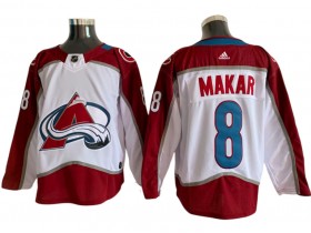 Colorado Avalanche #8 Cale Makar White 2023 Jersey