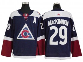 Colorado Avalanche #29 Nathan MacKinnon Navy Alternate Jersey