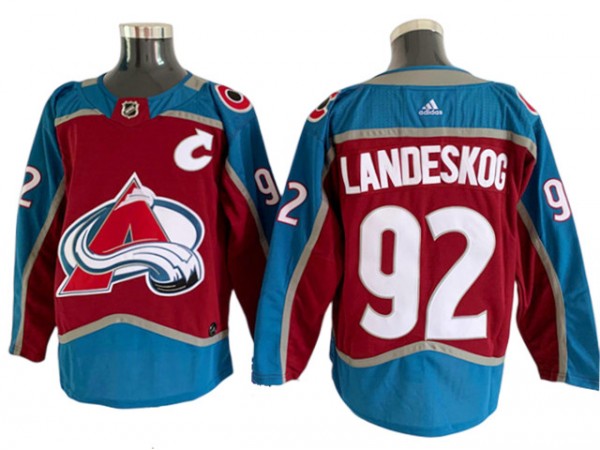 Colorado Avalanche #92 Gabriel Landeskog Burgundy Home Jersey