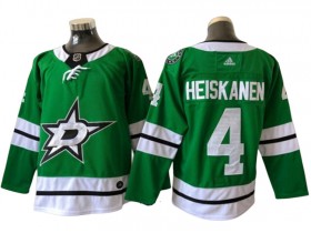 Dallas Stars #4 Miro Heiskanen Green Home Jersey