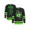 Custom Dallas Stars Black Alternate Jersey