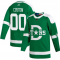 Custom Dallas Stars Green Winter Classic Jersey