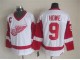 Detroit Red Wings #9 Gordie Howe 2002 Vintage CCM Jersey - Red/White