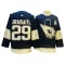 Edmonton Oilers #29 Leon Draisaitl Navy Reverse Retro Jersey