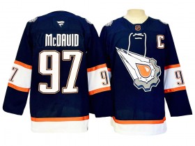 Edmonton Oilers #97 Connor McDavid Navy 2024 Special Edition 2.0 Jersey