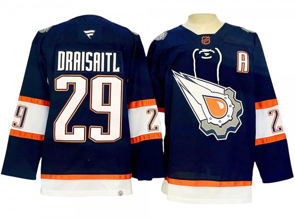 Edmonton Oilers #29 Leon Draisaitl Navy 2024 Special Edition 2.0 Jersey