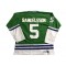 Hartford Whalers #5 Ulf Samuelsson 1989 Vintage CCM Jersey - Green