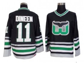 Hartford Whalers #11 Kevin Dineen 1990 Vintage CCM Jersey - Black