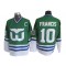 Hartford Whalers #10 Ron Francis 1989 Vintage CCM Jersey - Green