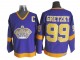 Los Angeles Kings #99 Wayne Gretzky 1970 Vintage CCM Jersey - Yellow/Purple