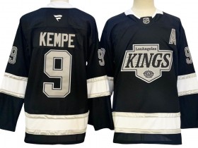 Los Angeles Kings #9 Adrian Kempe Black 2024 Home Jersey