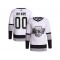 Custom Los Angeles Kings White Alternate Jersey