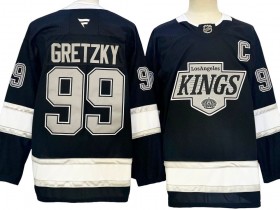 Los Angeles Kings #99 Wayne Gretzky Black 2024 Home Jersey