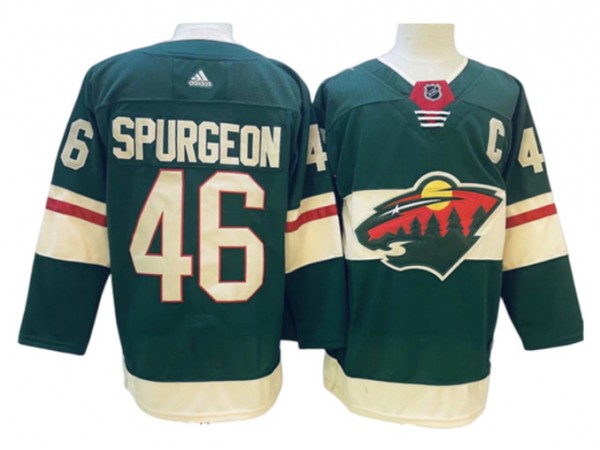 Minnesota Wild #46 Jared Spurgeon Green Home Jersey