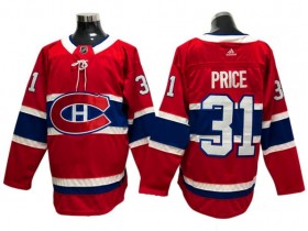 Montreal Canadiens #31 Carey Price Red Home Jersey