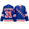 New York Rangers #31 Igor Shesterkin Blue Home 2024 Jersey