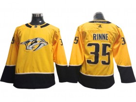 Youth & Women Nashville Predators #35 Pekka Rinne Gold Jersey