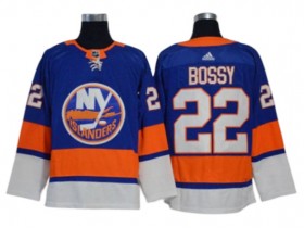 New York Islanders #22 Mike Bossy Blue Home Jersey