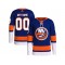 Custom New York Islanders Blue Home Jersey