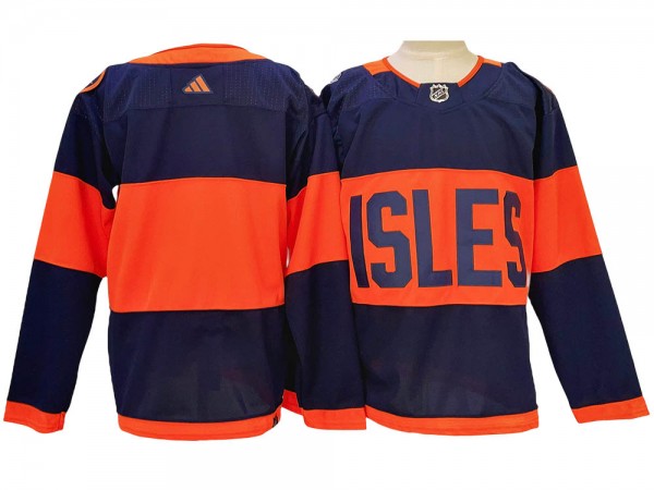 New York Islanders Blank Navy 2024 NHL Stadium Jersey