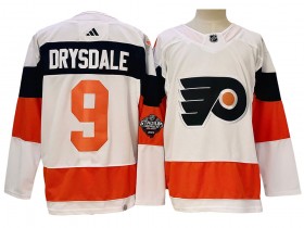 Philadelphia Flyers #9 Jamie Drysdale White 2024 NHL Stadium Jersey