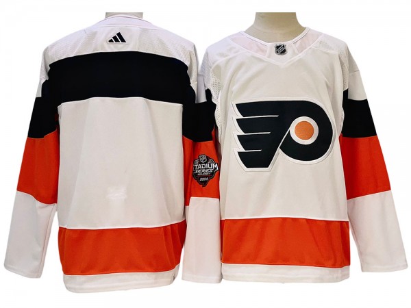 Philadelphia Flyers Blank White 2024 NHL Stadium Jersey