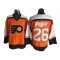 Philadelphia Flyers #26 Brian Propp Vintage CCM Jersey - Orange/White/Black