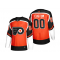 Custom Philadelphia Flyers Orange Reverse Retro Jersey