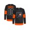 Custom Philadelphia Flyers Black Alternate Jersey