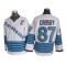 Pittsburgh Penguins #87 Sidney Crosby 1967 Vintage CCM Jersey - White/Light Blue