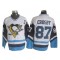 Pittsburgh Penguins #87 Sidney Crosby White/Blue 1978 Vintage CCM Jersey