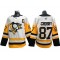 Pittsburgh Penguins #87 Sidney Crosby White Away Custom Jersey