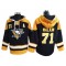 Pittsburgh Penguins #71 Evgeni Malkin Black Ageless Must-Have Lace-Up Pullover Hoodie