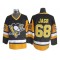 Pittsburgh Penguins #68 Jaromir Jagr Vintage CCM Jersey - Black/White/Yellow