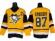 Pittsburgh Penguins #87 Sidney Crosby Vintage CCM Jersey - Black/White/Yellow