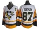 Pittsburgh Penguins #87 Sidney Crosby Vintage CCM Jersey - Black/White/Yellow