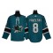 San Jose Sharks #8 Joe Pavelski Teal Home Jersey