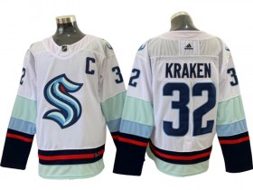 Seattle Kraken #32 Kraken White Jersey