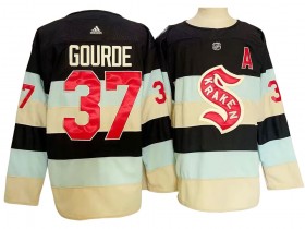 Seattle Kraken #37 Yanni Gourde 2024 NHL Winter Classic Jersey