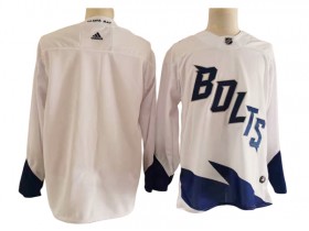 Tampa Bay Lightning Blank White 2022 Stadium Series Jersey