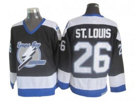 Tampa Bay Lightning #26 Martin St. Louis Vintage CCM Jersey - Black/White