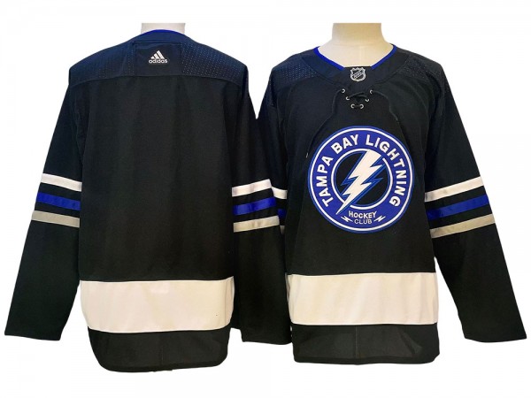 Tampa Bay Lightning Blank Black Alternate Jersey