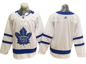 Toronto Maple Leafs Blank White Away Jersey