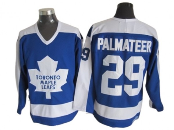 Toronto Maple Leafs #29 Mike Palmateer 1978 Vintage CCM Jersey - Blue/White