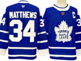 Toronto Maple Leafs #34 Auston Matthews Blue 2024 Special Edition 2.0 Jersey