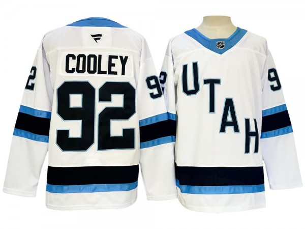 Utah Hockey Club #92 Logan Cooley White 2024 Jersey