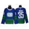 Vancouver Canucks #35 Thatcher Demko Blue Alternate Jersey