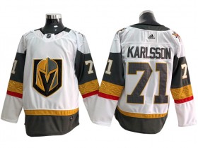 Vegas Golden Knights #71 William Karlsson White Away Jersey