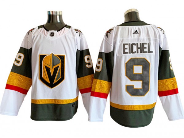 Vegas Golden Knights #9 Jack Eichel White Away Jersey