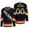 Custom Vegas Golden Knights Balck Reverse Retro 2.0 Jersey